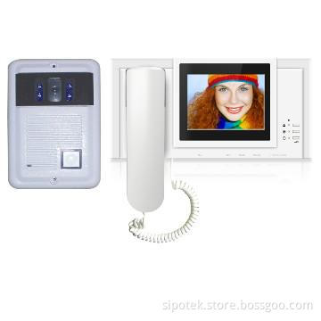 Intercom System with 5.6-inch Color TFT LCD Indoor Monitor
